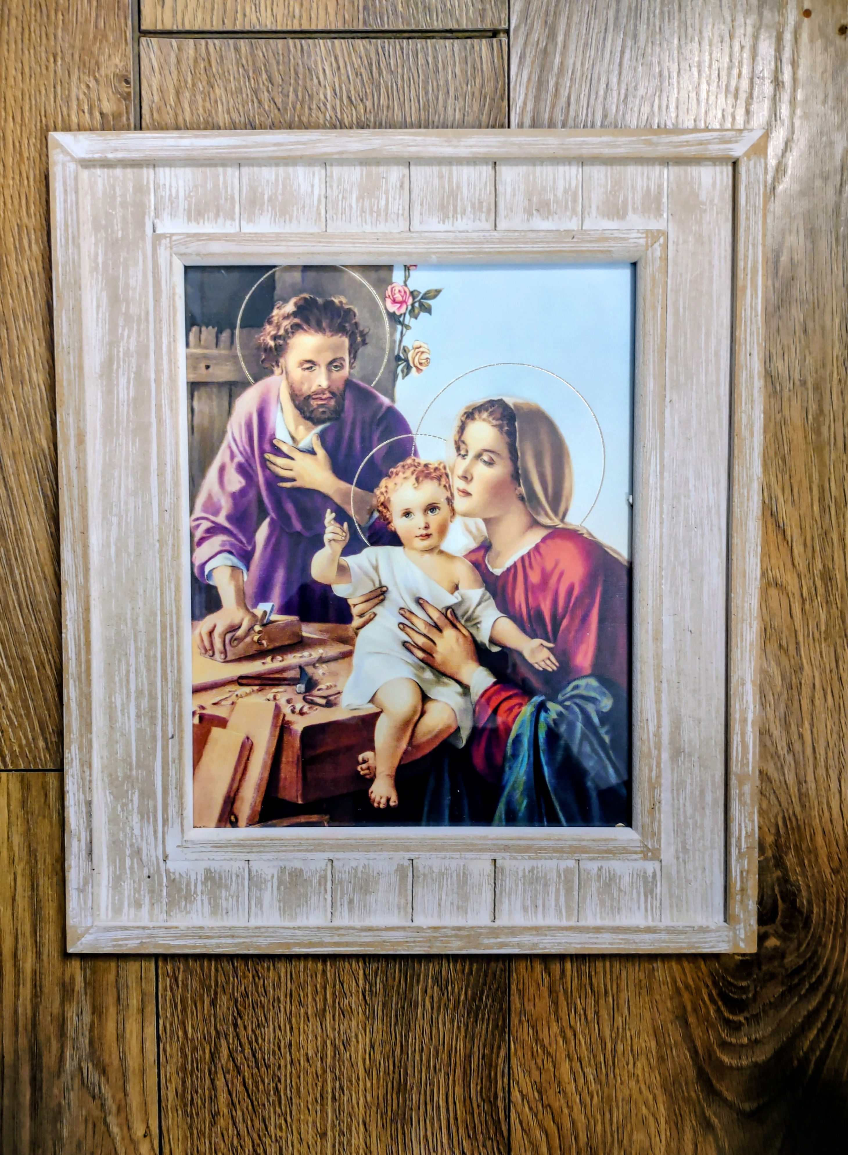 Sagrada Familia Cuadro 11.5x13.5"