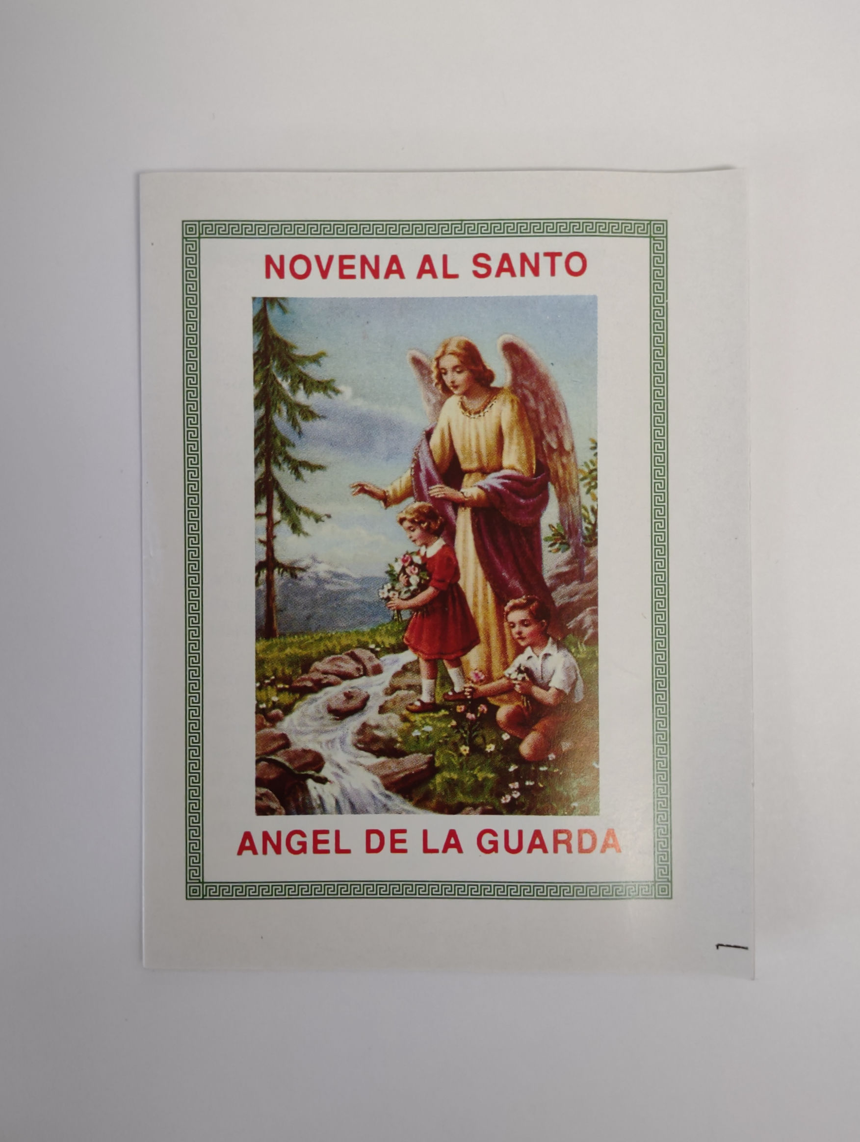 Novena al Santo Angel de la Guarda