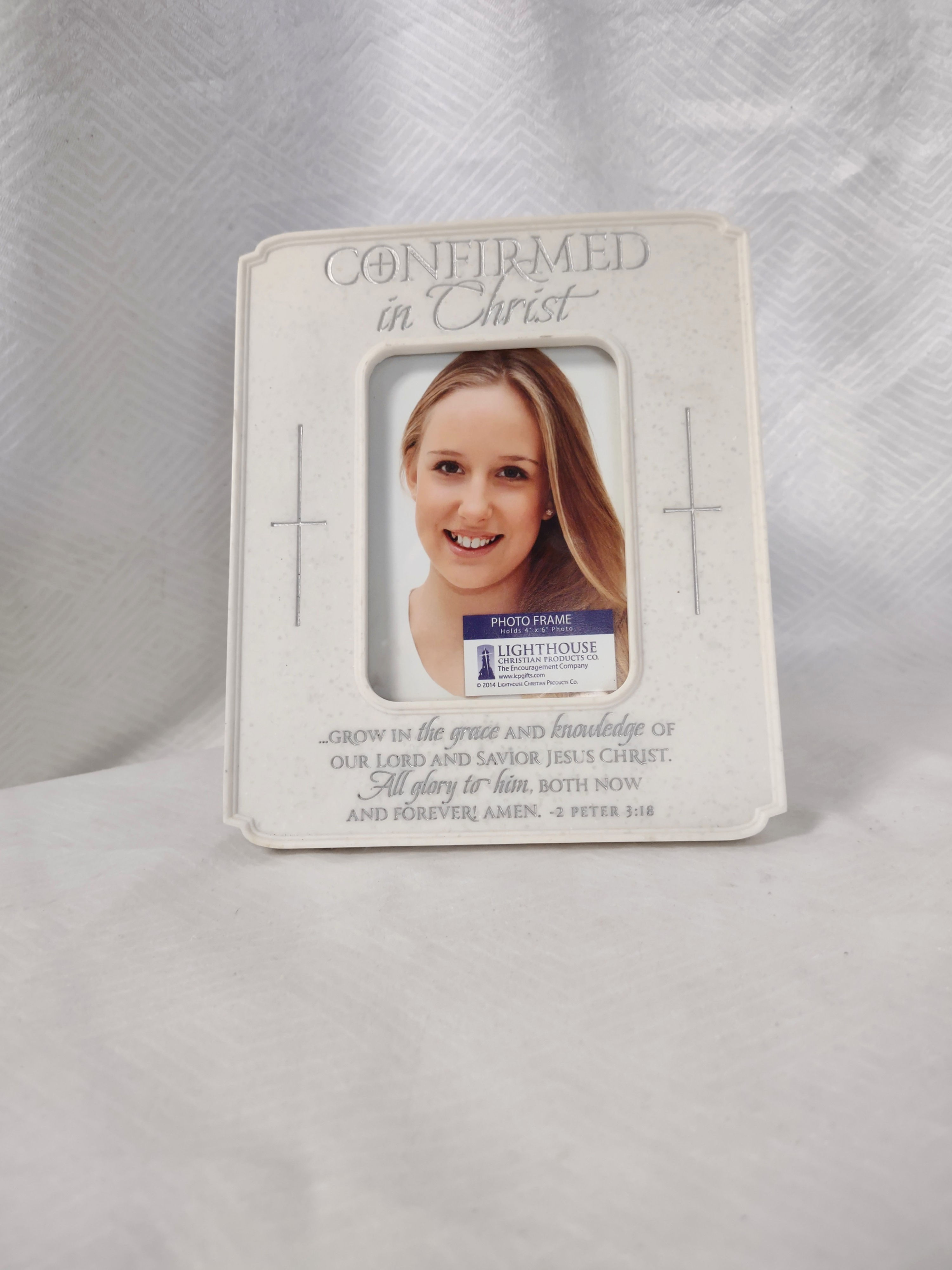 Porta Foto Vidrio Confirmacion