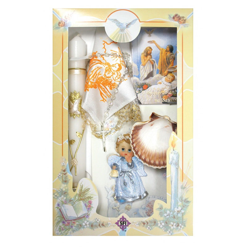 Set de Bautismo Niño Angel