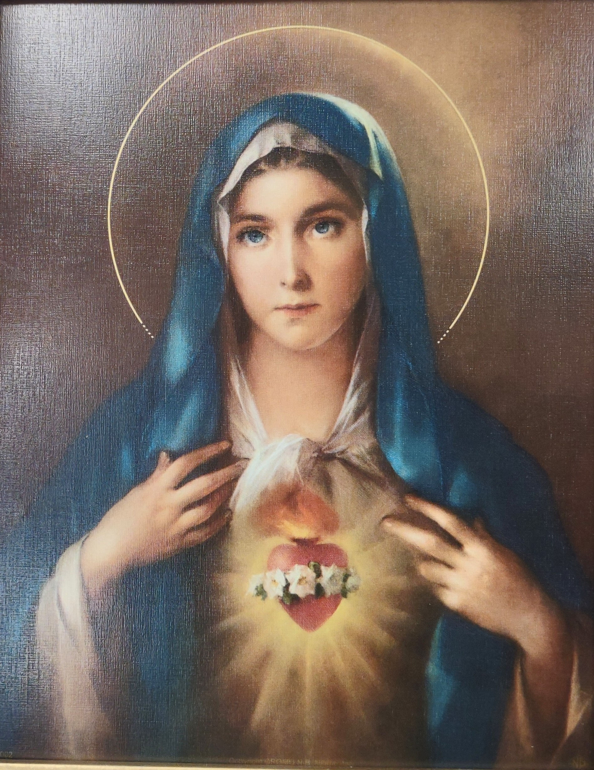 Inmaculado Corazon de Maria Poster
