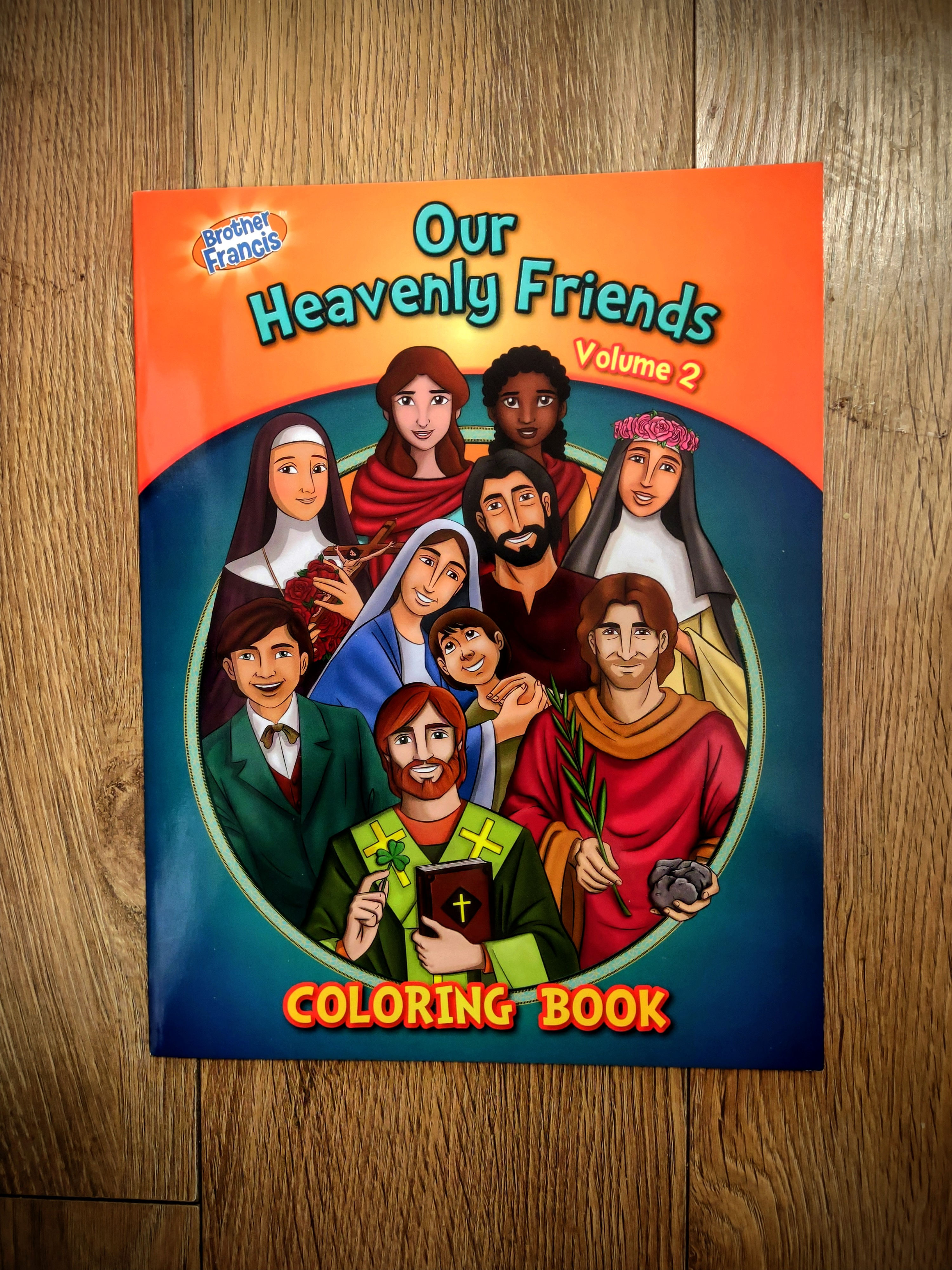 Libro para Colorear Our Heavenly Friends Volume 2