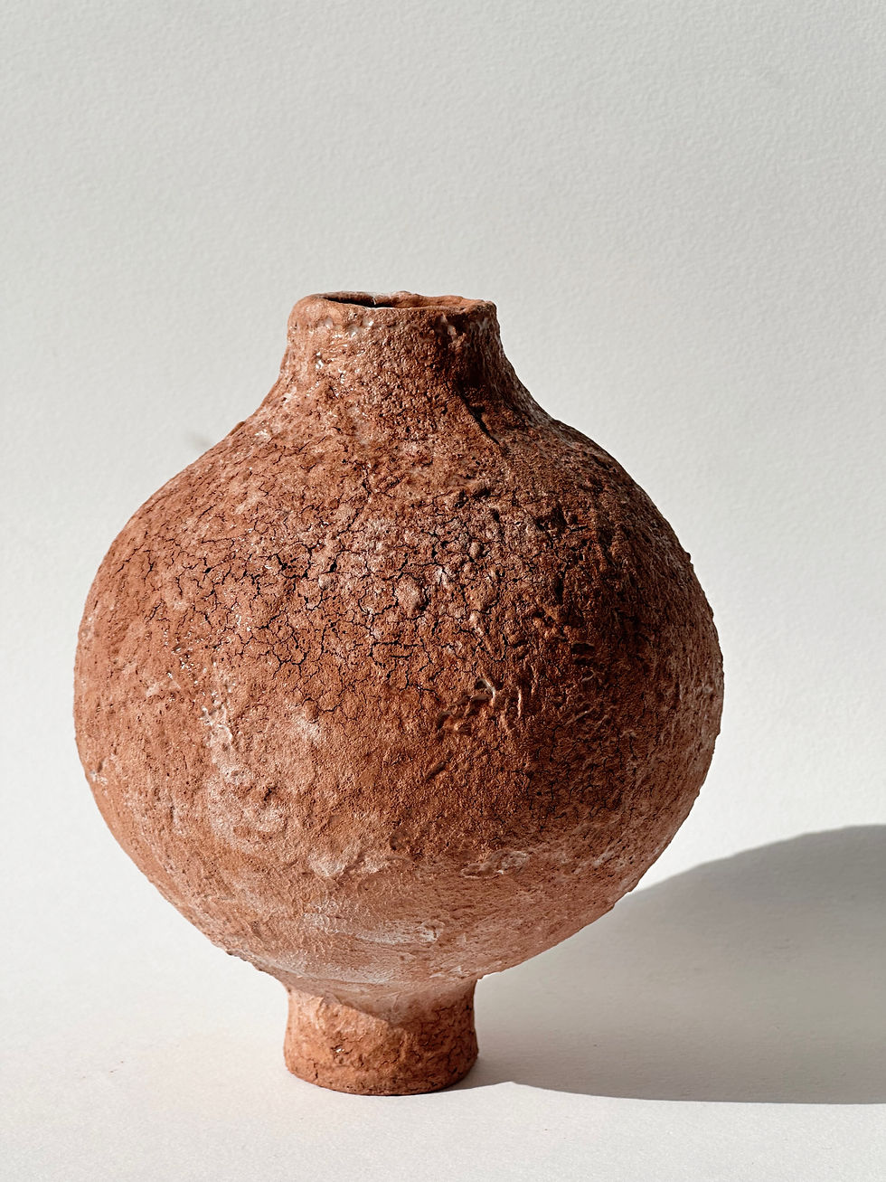 Thumbnail: Terracotta Moon Jar no.14