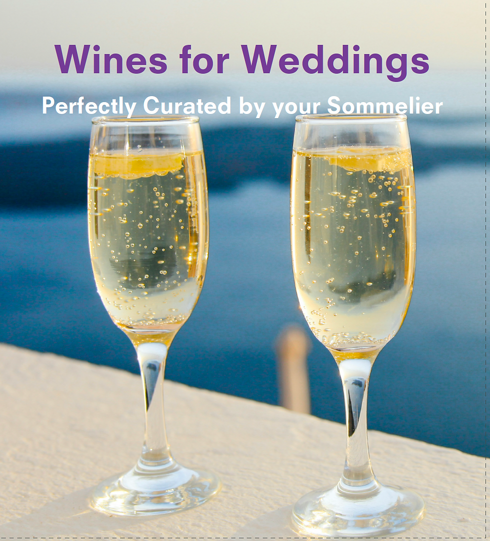 Sommelier Michael Perman curates wines for weddings