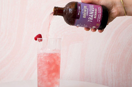 Brew Dr Kombucha - Tranquil Berries CBD.
