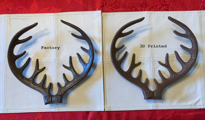 Thumbnail: TPI Factory Replica Reindeer Antlers