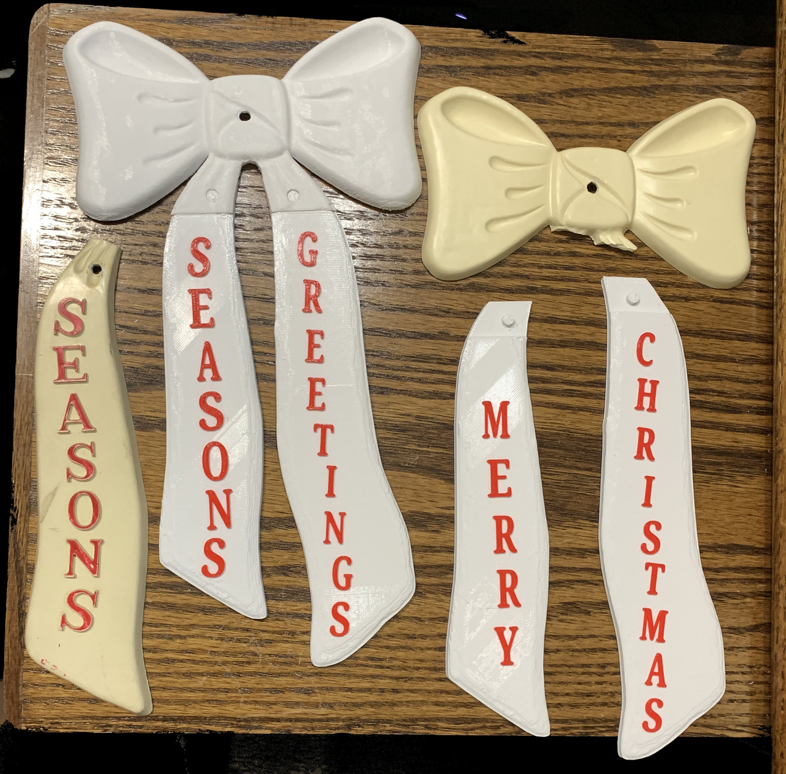 Beco Lantern Bow - Merry Christmas