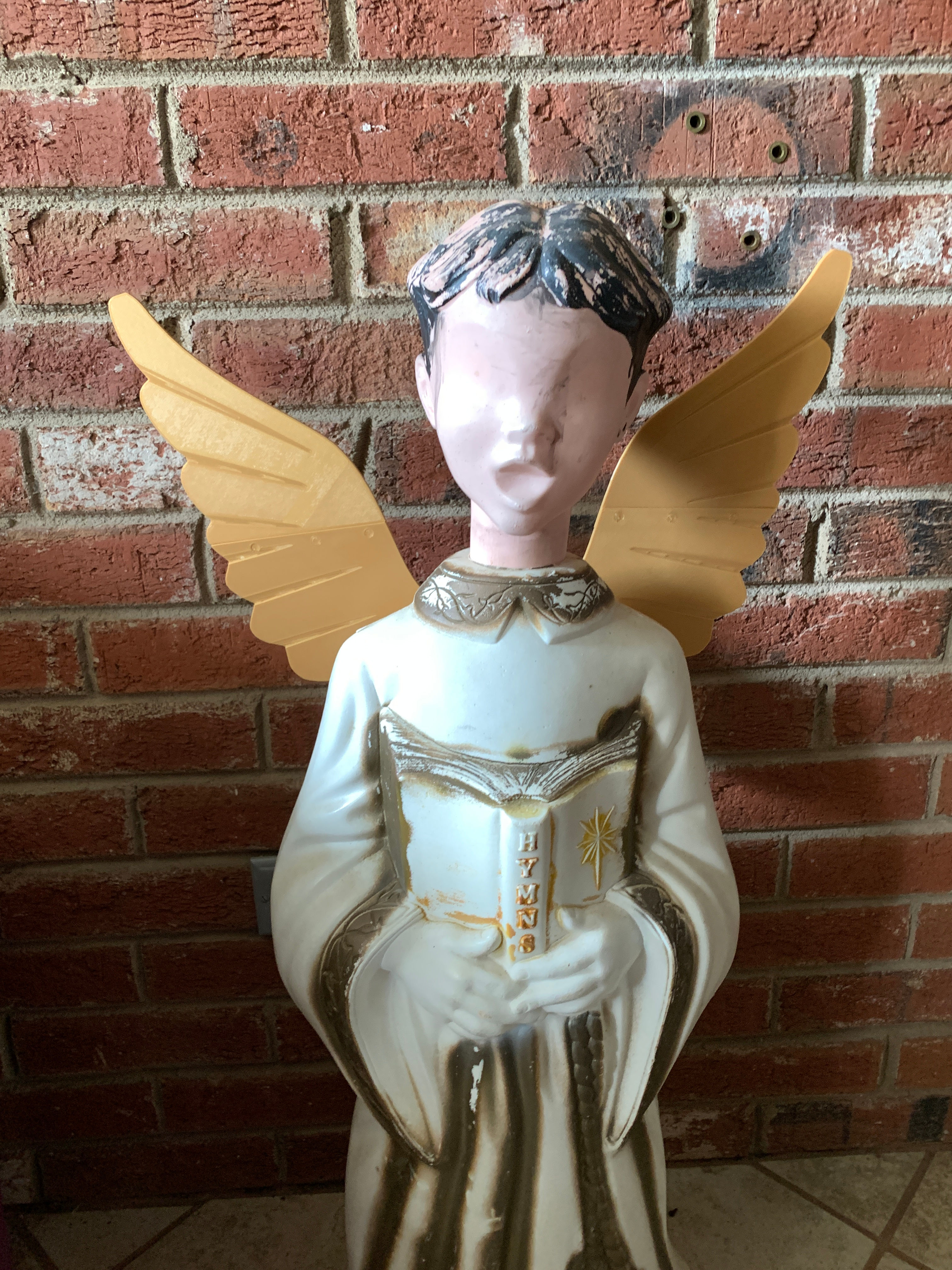 Choir Angel Wings - w/ Rectangle mount