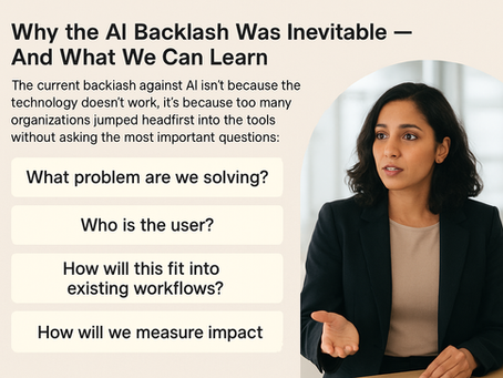 What We Can Learn from the AI Backlash 