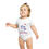 Thumbnail: Short Sleeve Baby Bodysuit, Unicorn