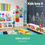 Thumbnail: Keezi Kids Toy Box Stackable Bookshelf Storage Organiser Bookcase Shelf
