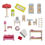 Thumbnail: Doll Cottage with Furniture for kids (Model 1)