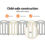 Thumbnail: Keezi Baby Playpen 16 Panels Foldable Toddler Fence Safety Play Activity Centre