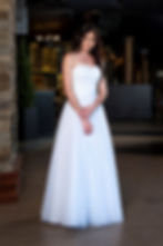 Debutante Dress Front View
