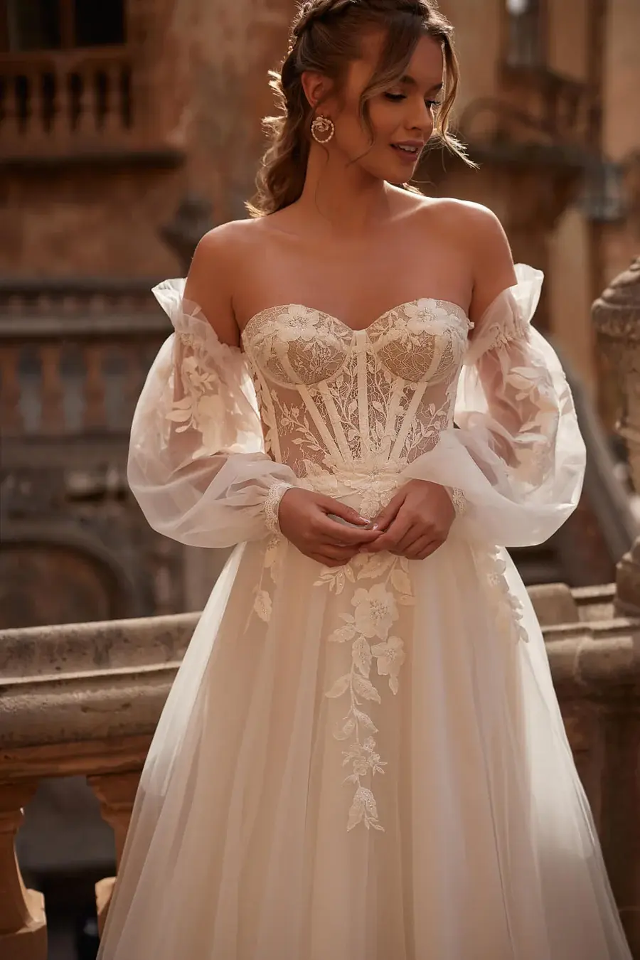 Wedding Dress Front View