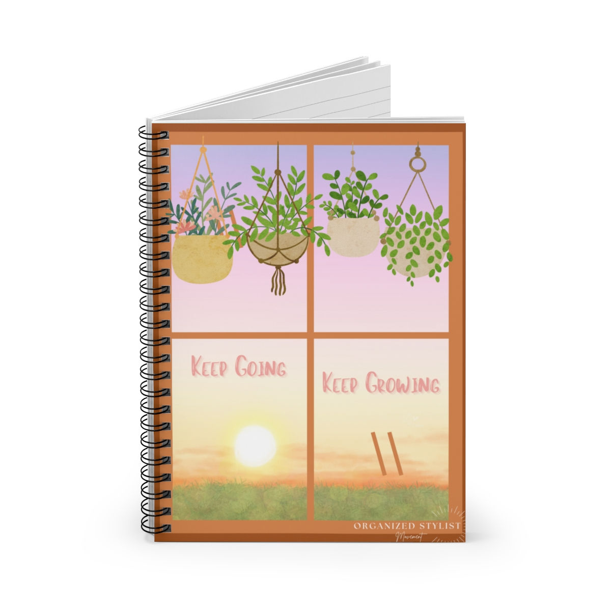 Keep Growing Spiral Notebook