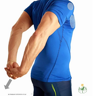 SHOM10 Stretch of pectoralis and deltoid