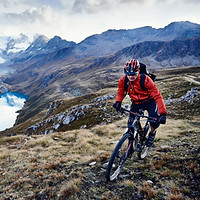 Mountain Biking by the Lake
