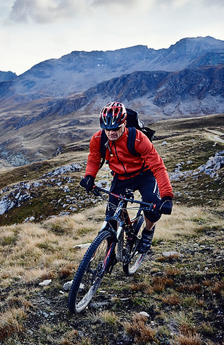 Mountain Biking by the Lake