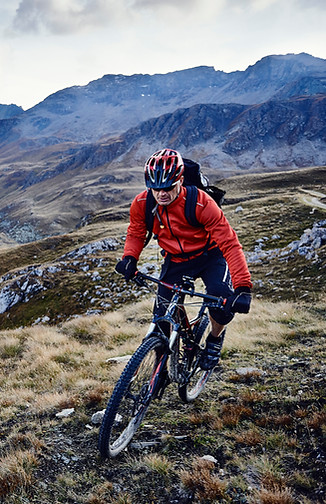 Mountain Biking by the Lake