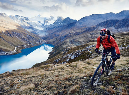 Mountain Biking by the Lake