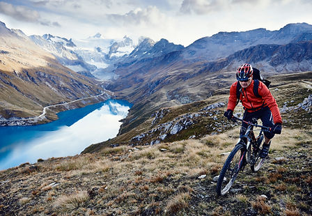 Mountain Biking by the Lake