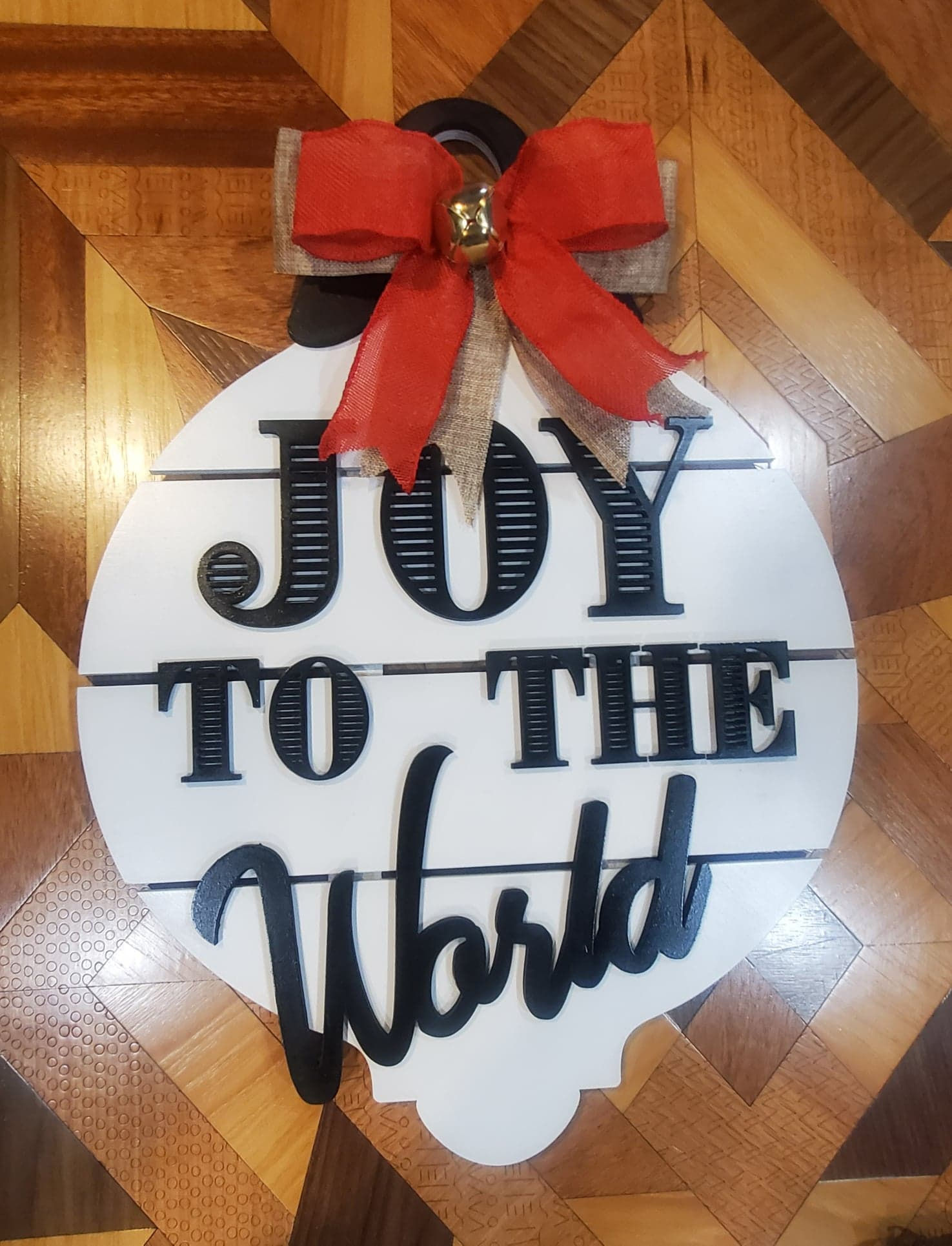 Joy to the World Door Sign
