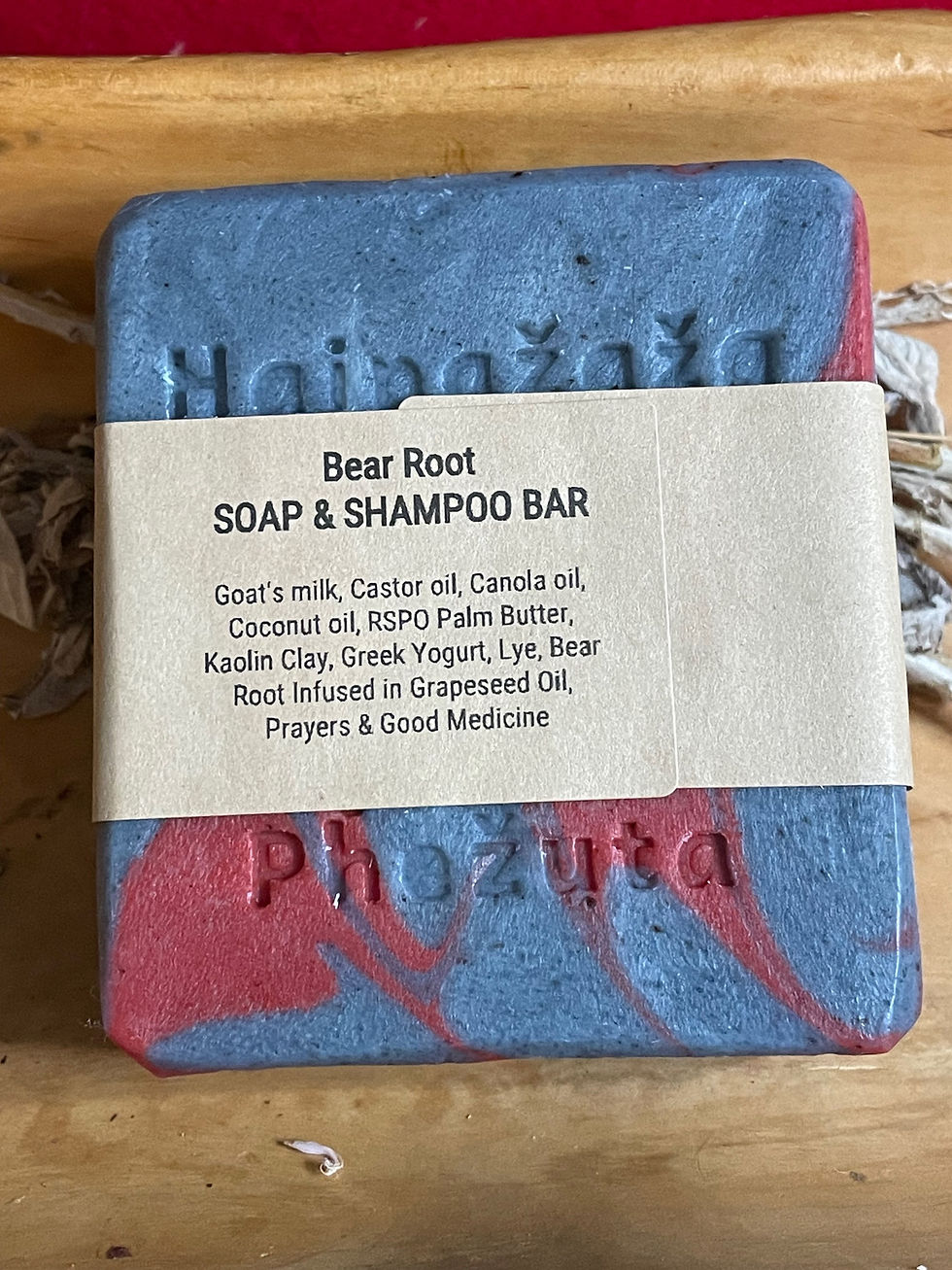  Bear Root Soap and Shampoo Bar bsck