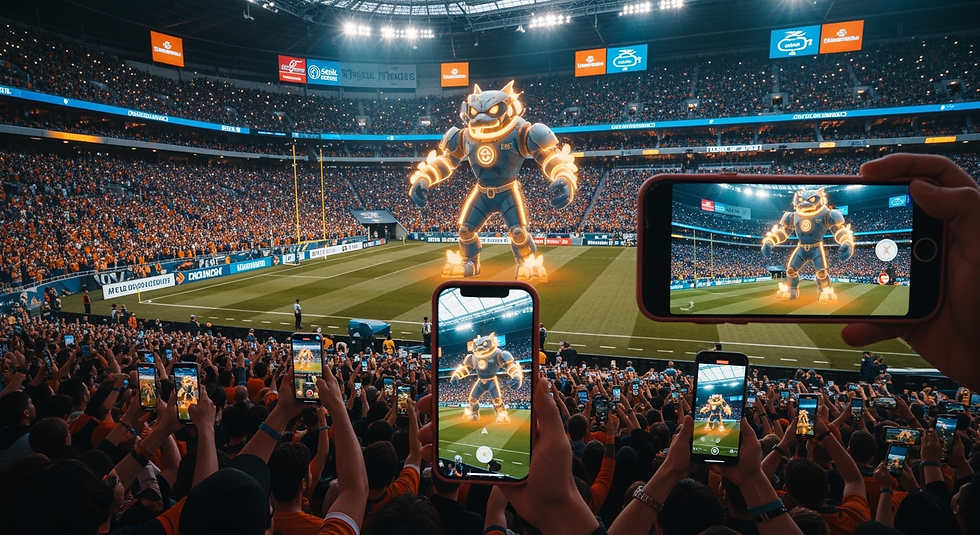 AR Activation at sports and recreation