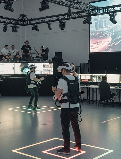 VR free roam training