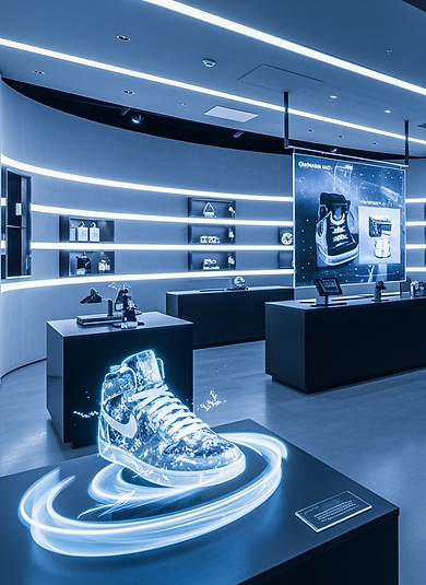 ultra modern design for an activated installation
