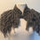 Thumbnail: crocheted one of a kind neckpiece- mini capelet