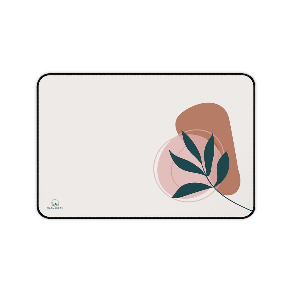 Thumbnail: Desk Mat / Desk Pad - Nature Leaves Collection 3 - Home Office Accessories