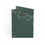 Thumbnail: Emerald Green Happy Holidays Folded Greeting Cards (1, 10, 30, and 50pcs)