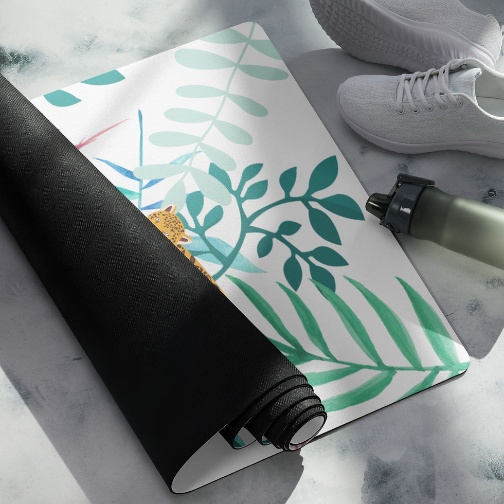 Thumbnail: Jungle Collection - Premium Yoga mat