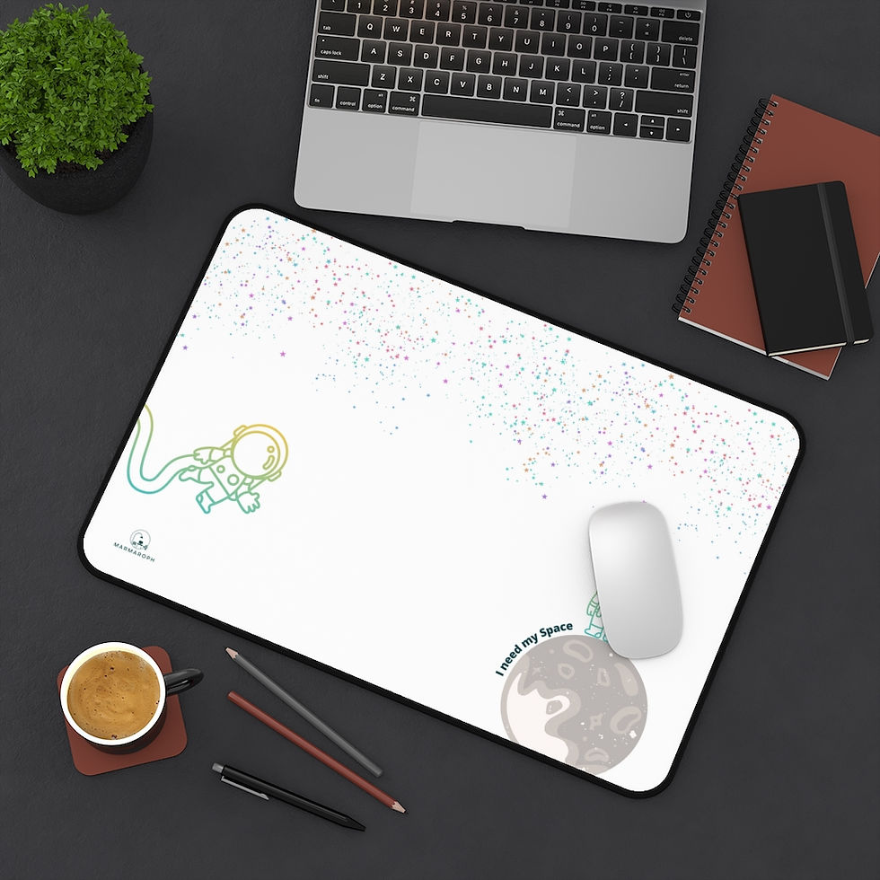 Thumbnail: Desk Pad/Desk Mat - I need my Space Astronaut Collection-Home Office Accessories