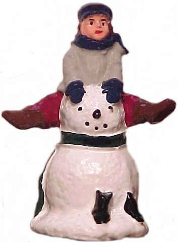 #4094 - Boy Jumping Over Snow Man
