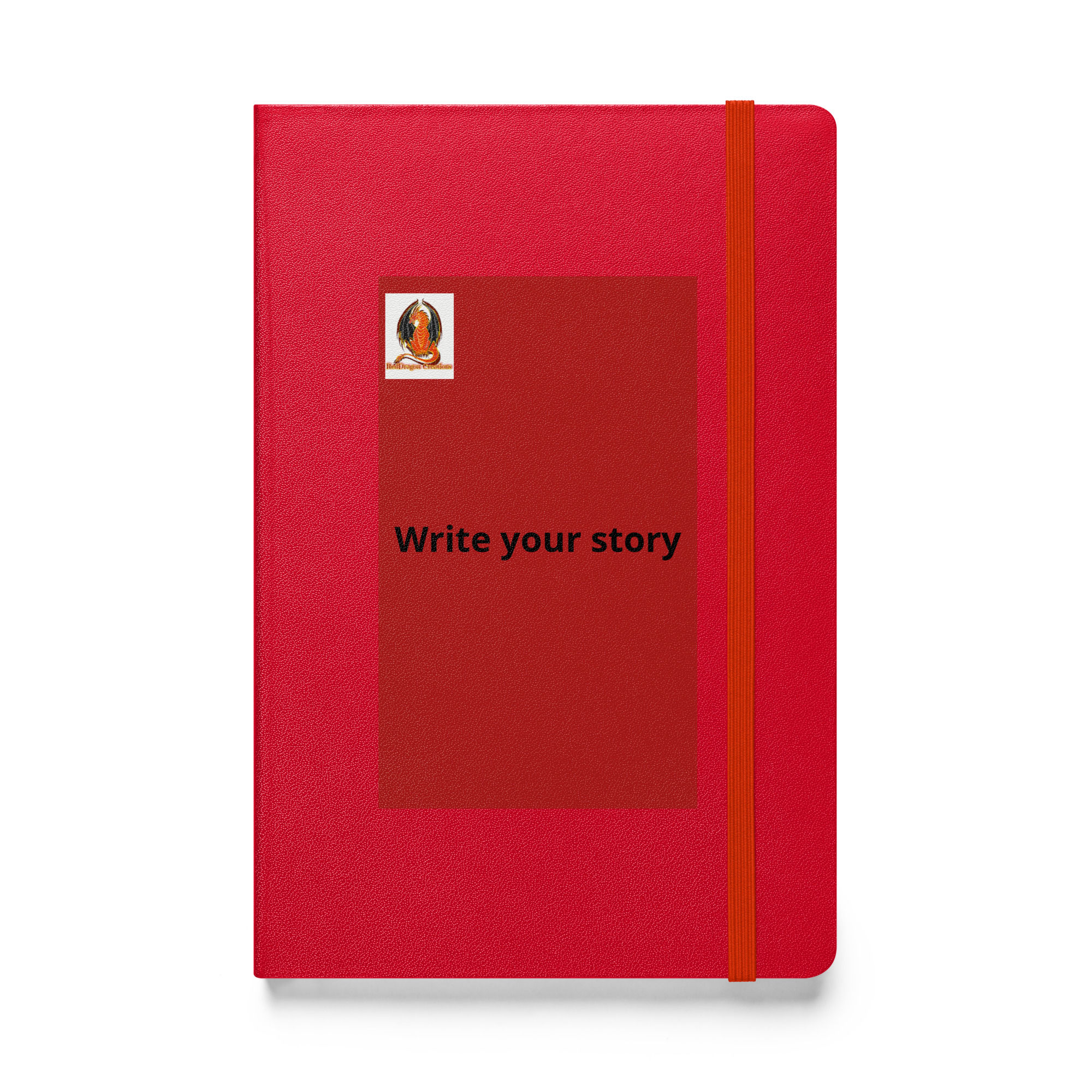 Hardcover bound notebook