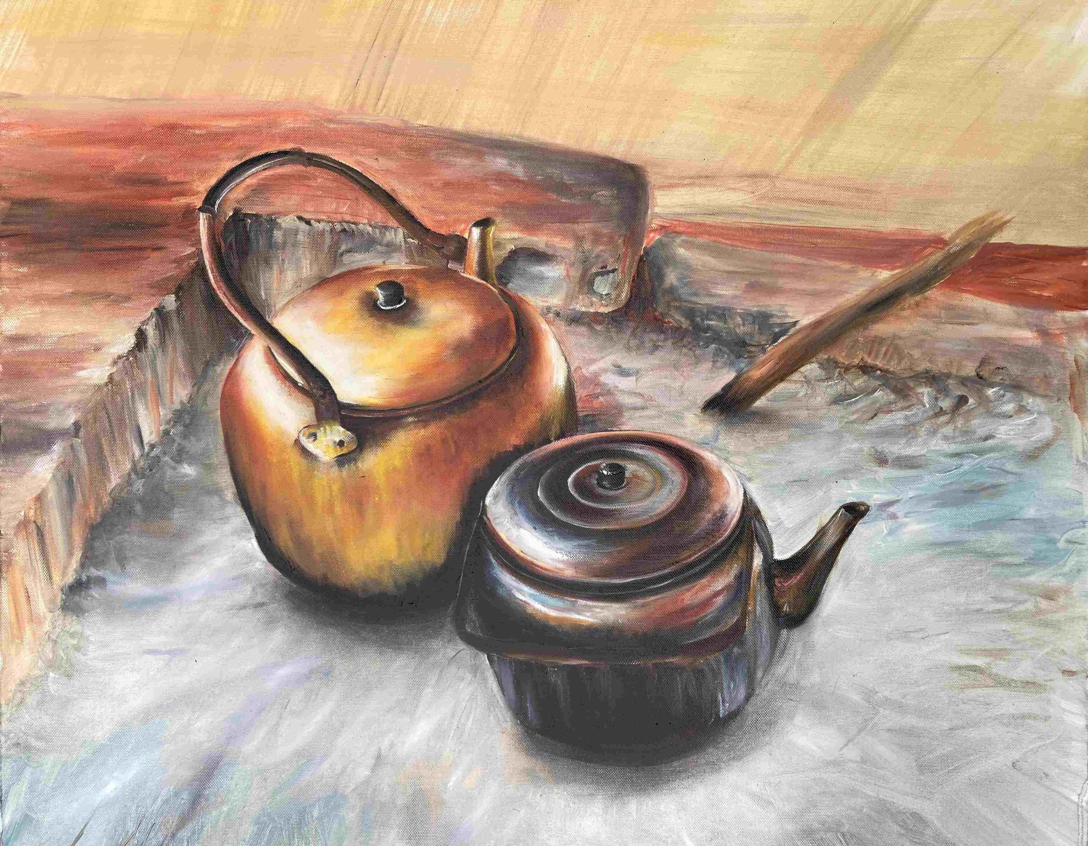 Sunset Tea, Fine Art Print