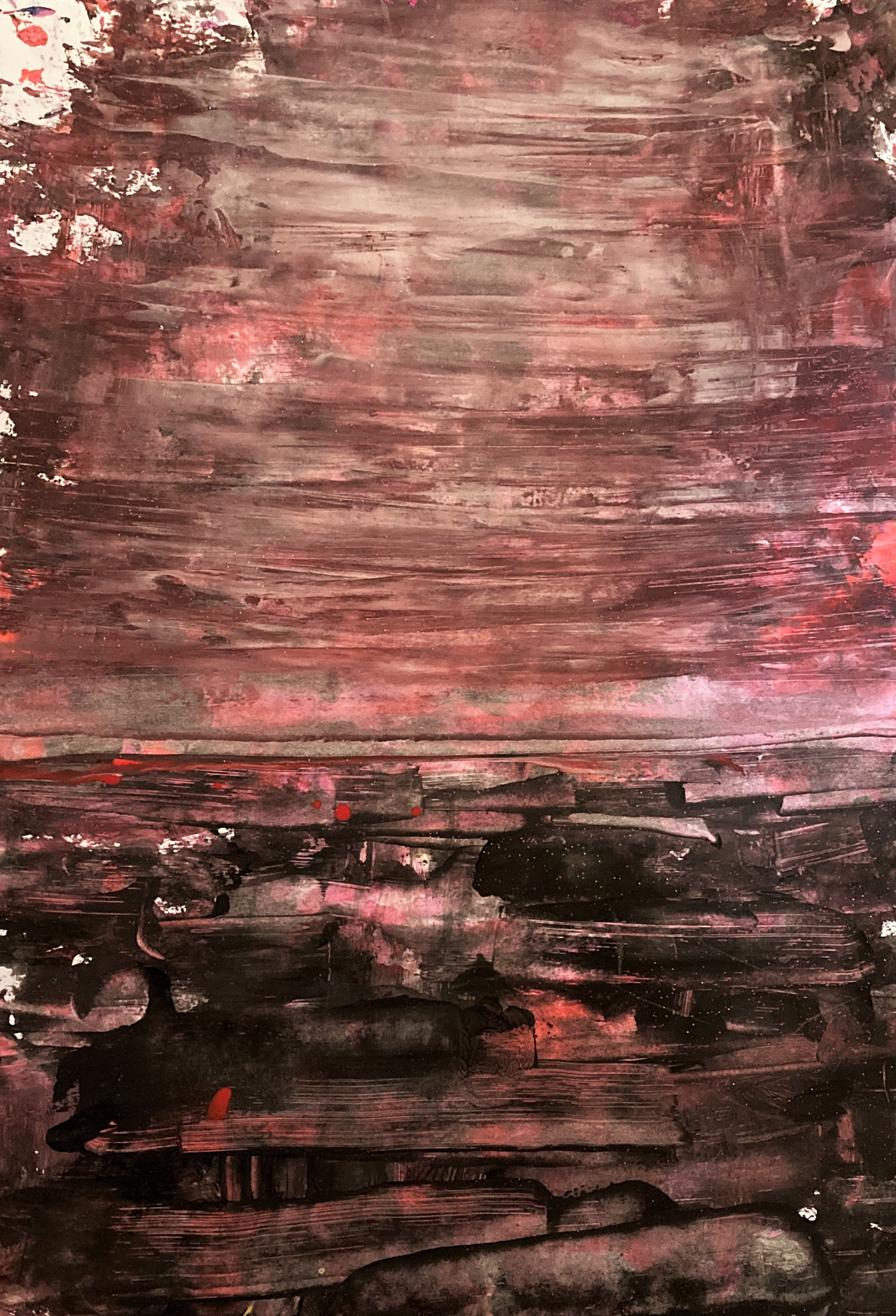 The Winter Beach, Fine Art Print by Laurel Moore