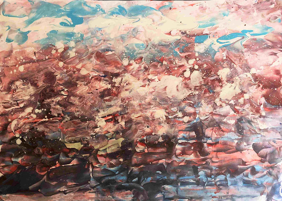 Thumbnail: Churning Inside, Fine Art Print by Laurel Moore