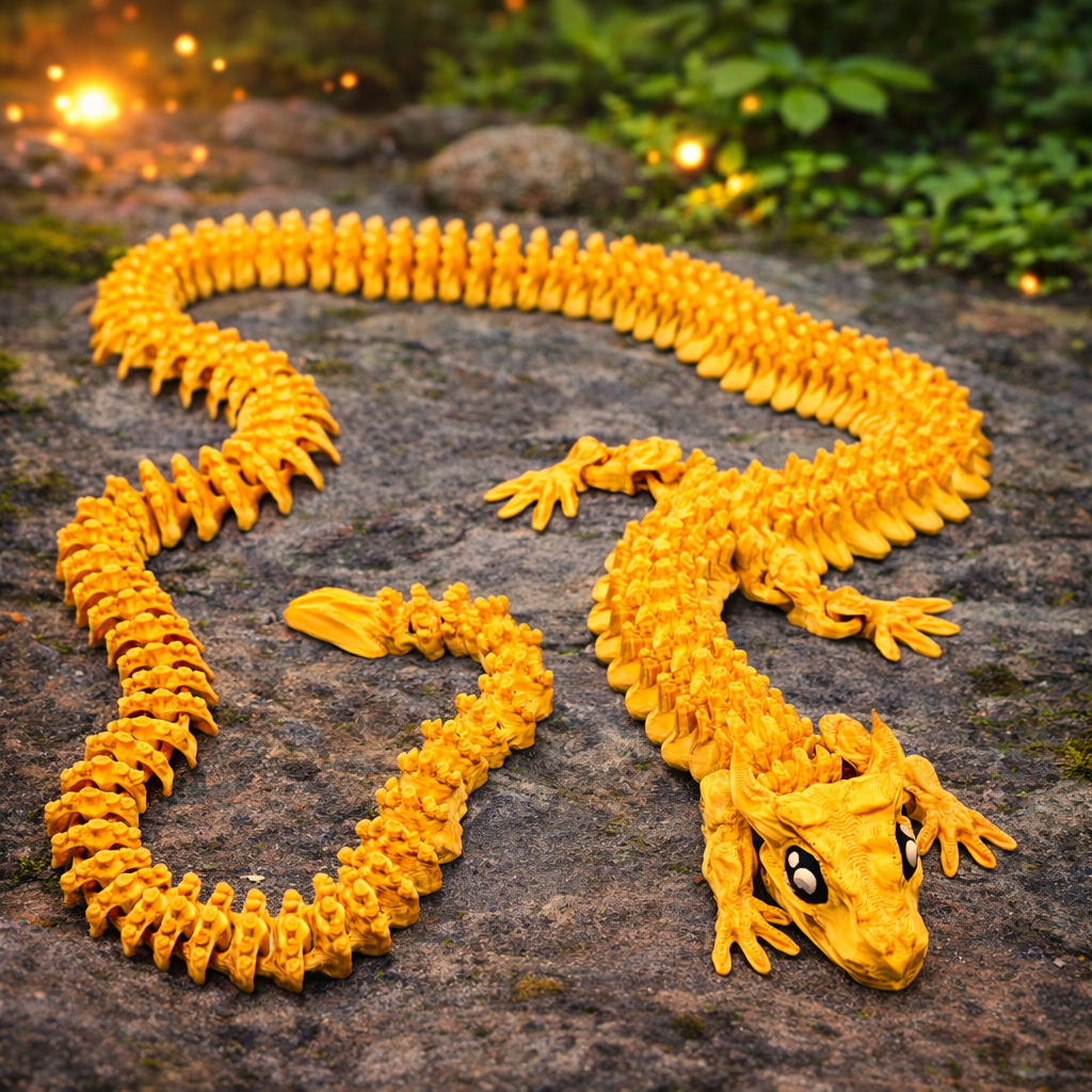 Incredibly Long Baby Dragons