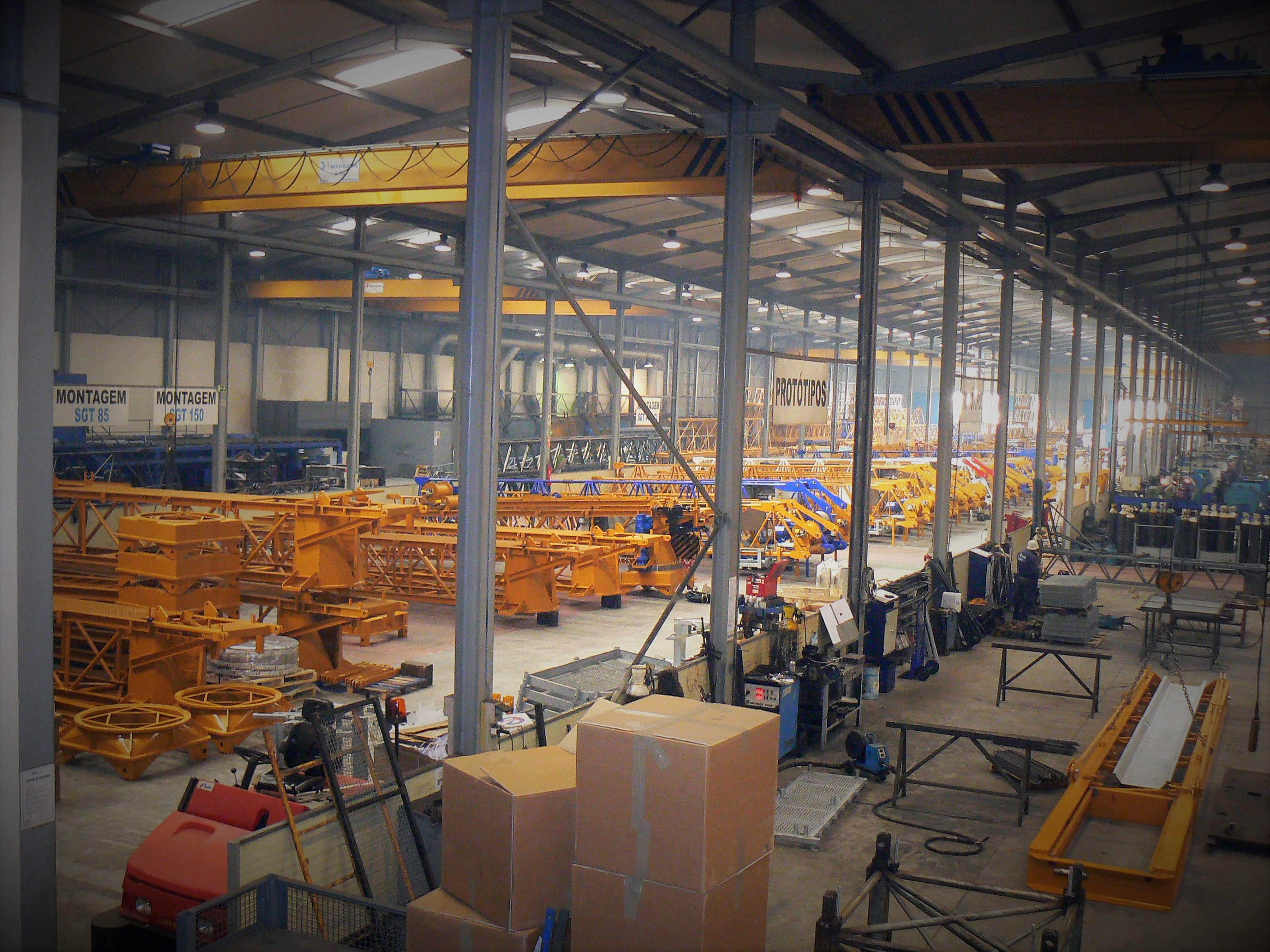 produção de gruas de torre soima