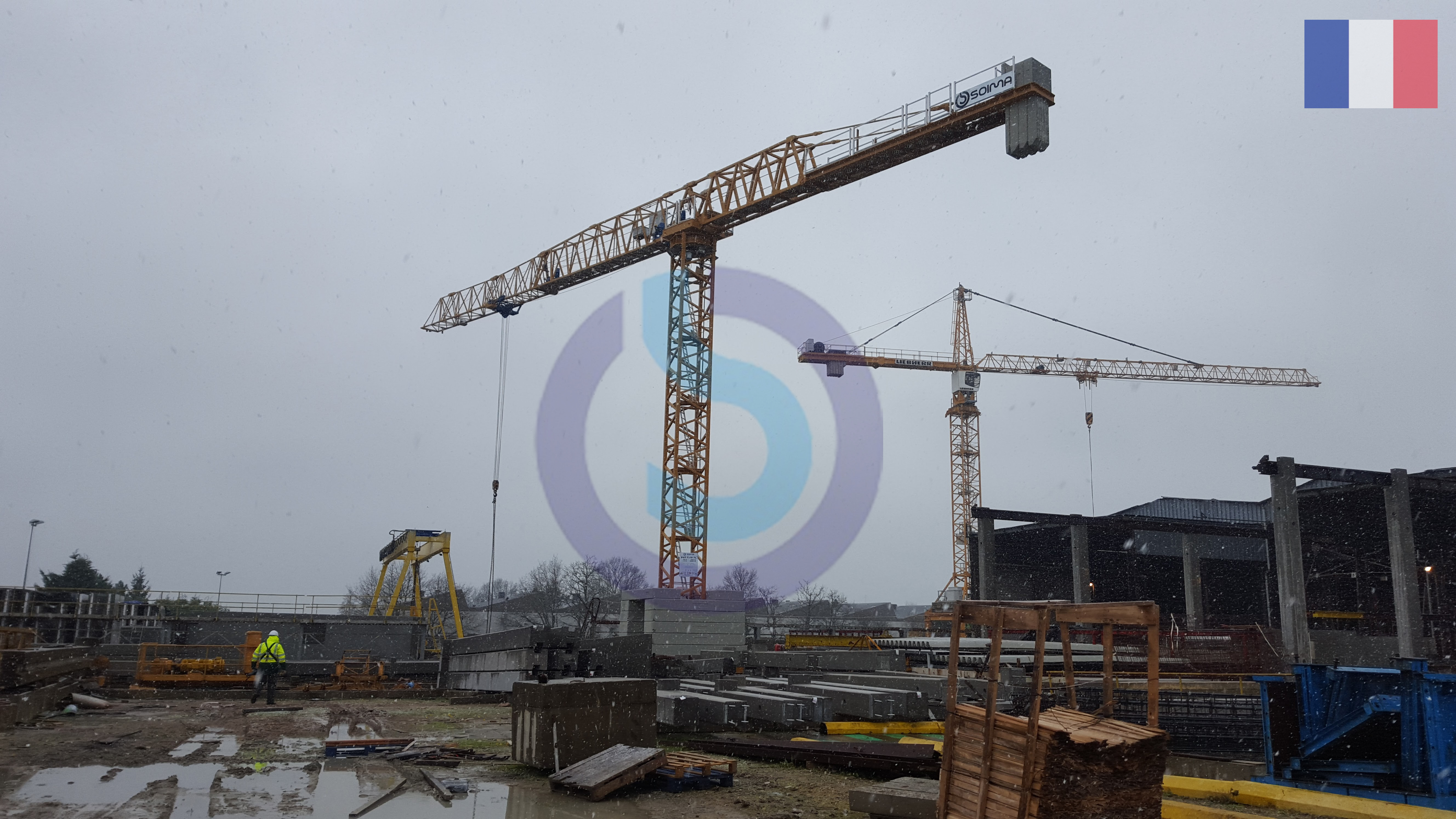 grúas torre soima em frança