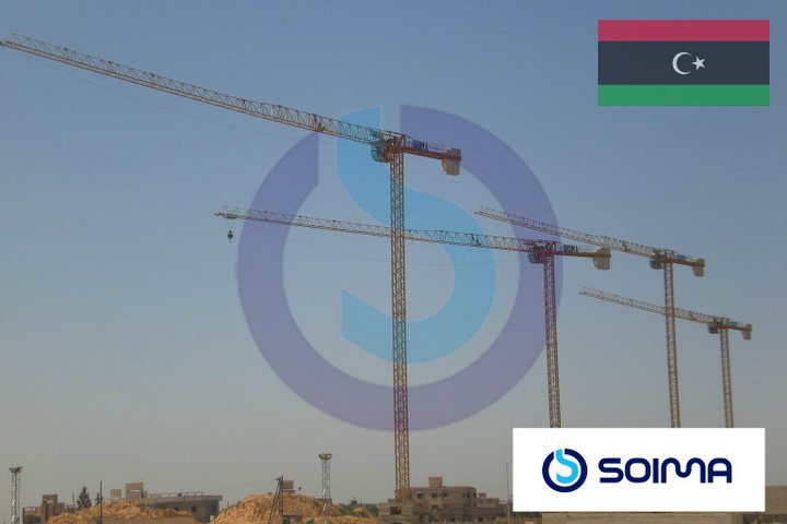 grúas torre soima - líbia