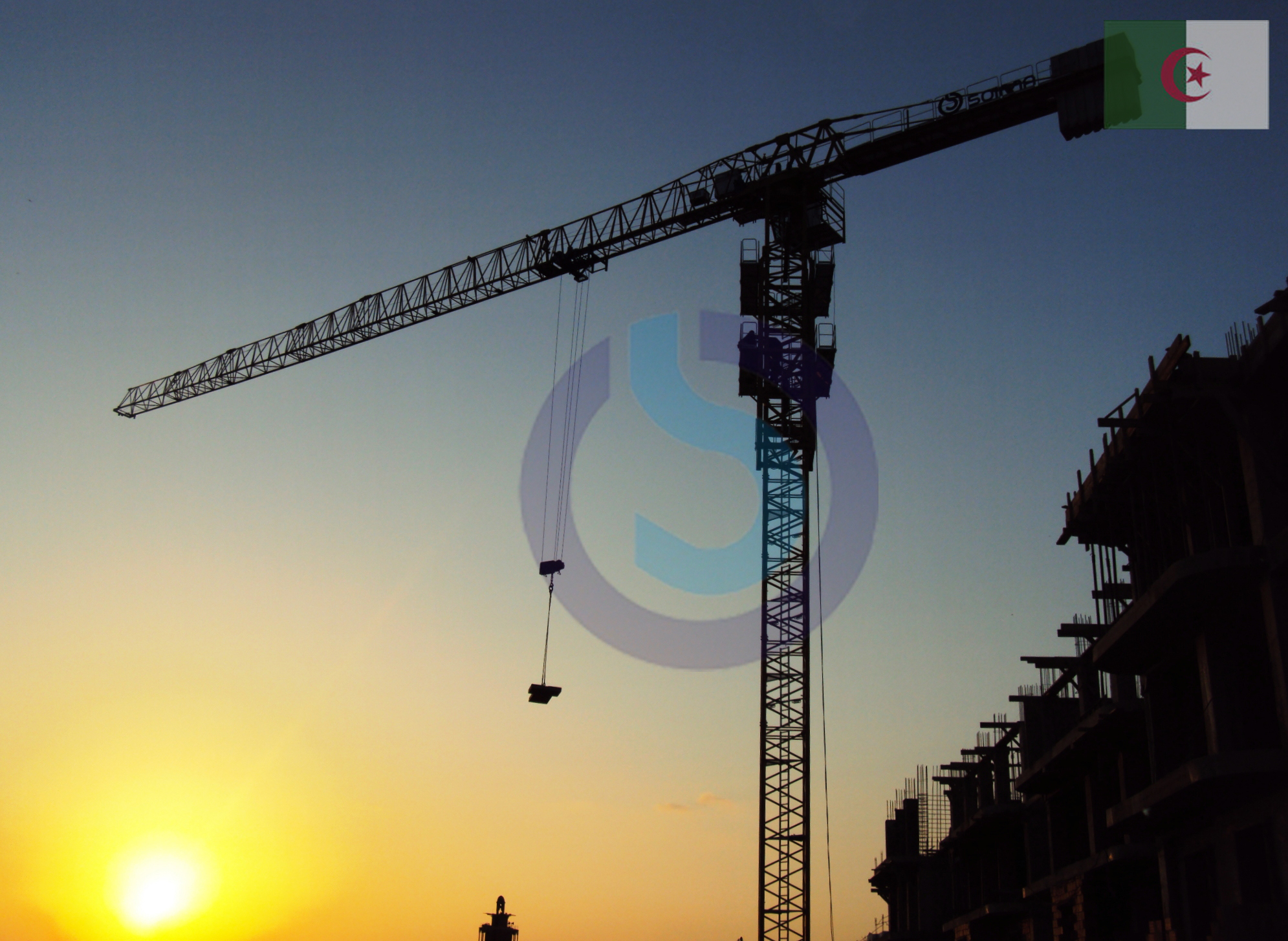 grúas torre soima - argélia