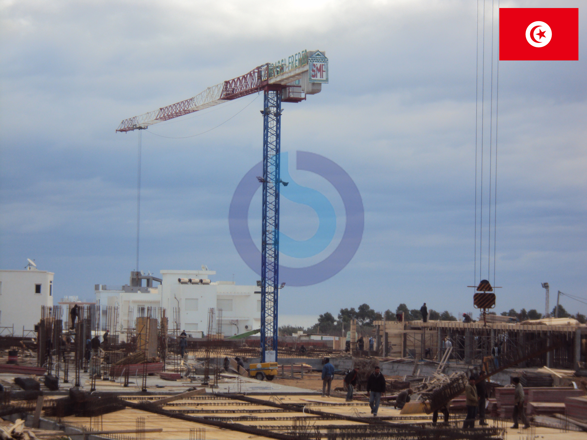 grúas torre soima - tunísia