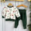 Miniature : NOËL  - Ensemble pantalon et haut - tissu et coupe au choix