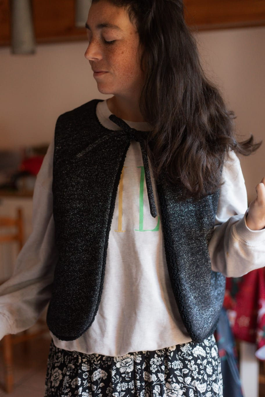 Miniature : Gilet sans manches Adulte - Tissus au choix