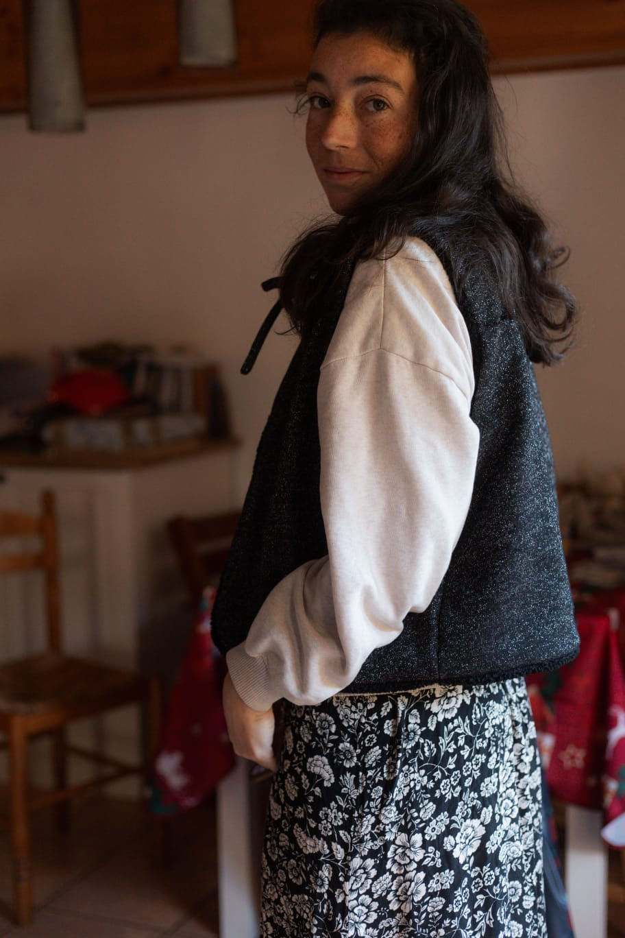 Miniature : Gilet sans manches Adulte - Tissus au choix